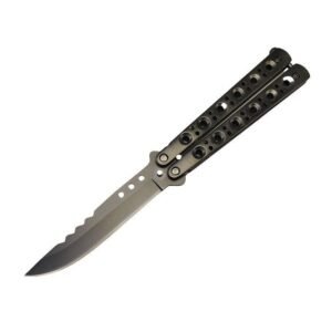 Balisong Messer Schwarz,Butterfly messer